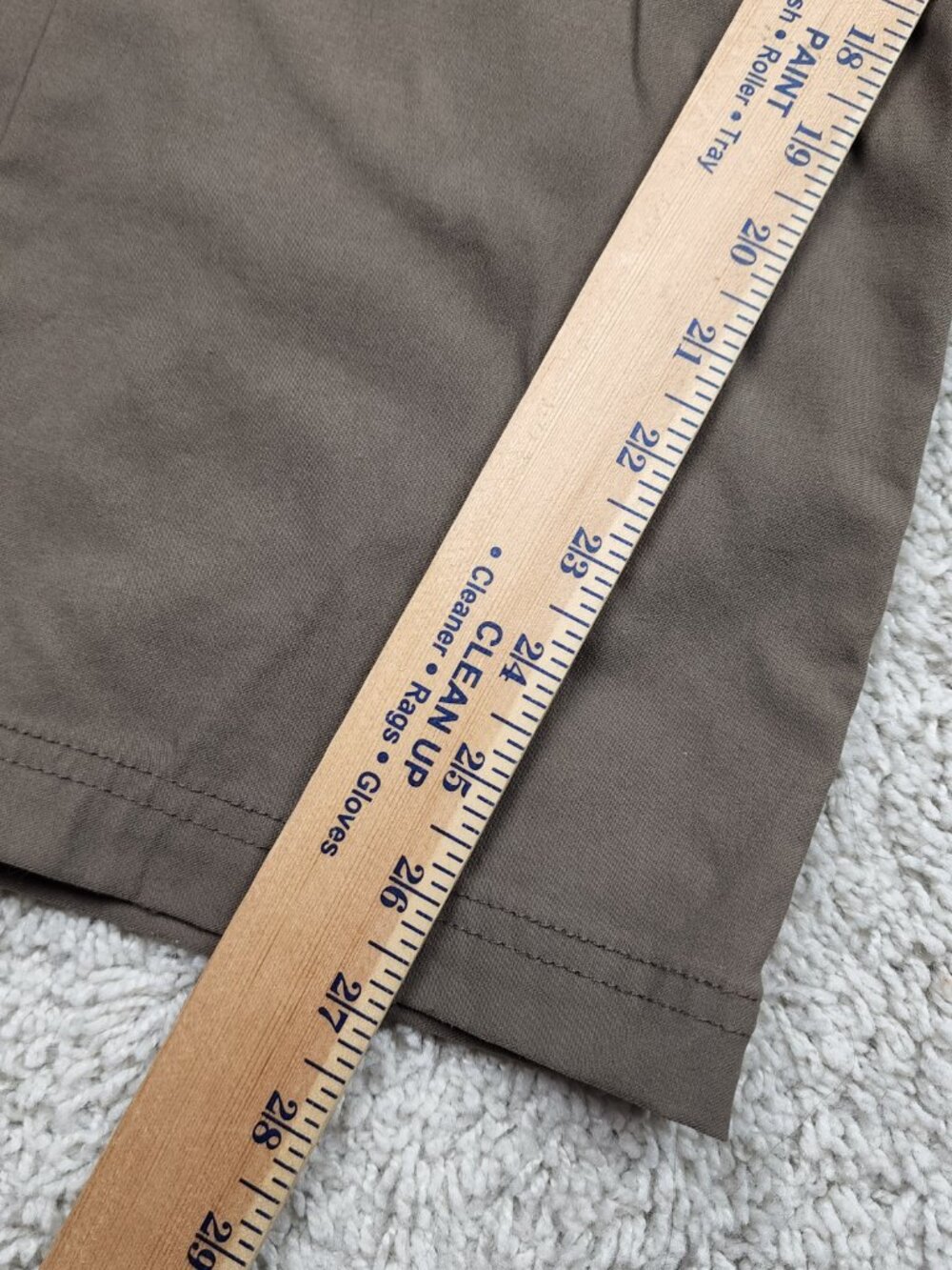 Prana Pants Mens 38x28 Brown Brion Standard Fit Stretch Zion 5-Pocket Hiking - Picture 5 of 7